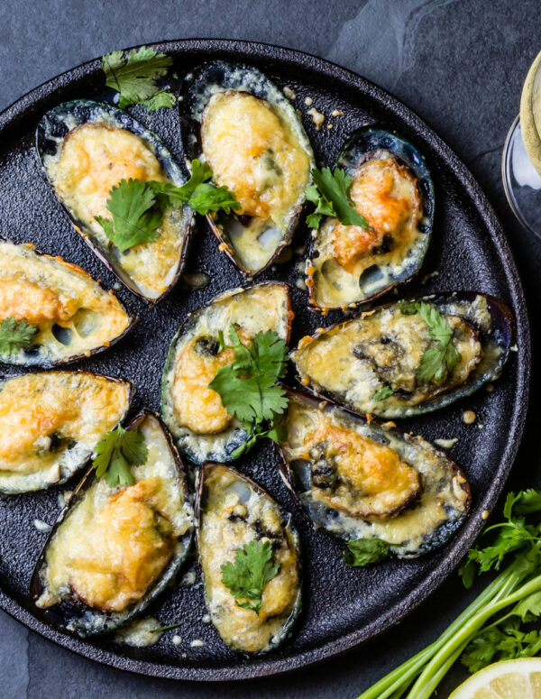 Grilled Oysters With Onion Fat